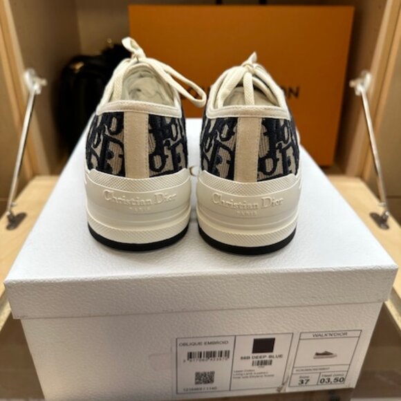 Christian Dior Walk'n'Dior Size 37 Low Top Sneakers Brand New in Box - Picture 4 of 6